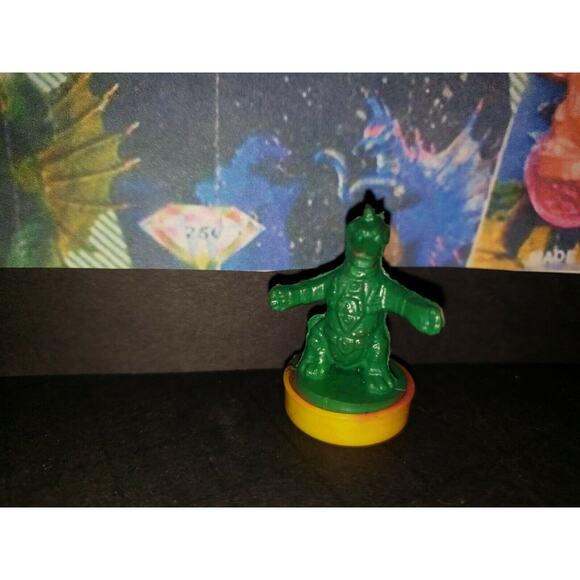 1980's moon monster mini figure hand ink stamper vending toy figure 7 - Picture 4 of 6